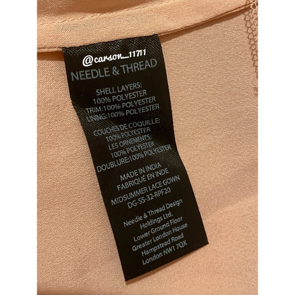 NWT Needle & Thread Lace Gown US10 - Picture 12 of 15